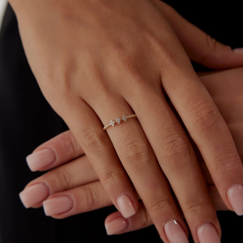 Baget Küp Tasarım Yüzük