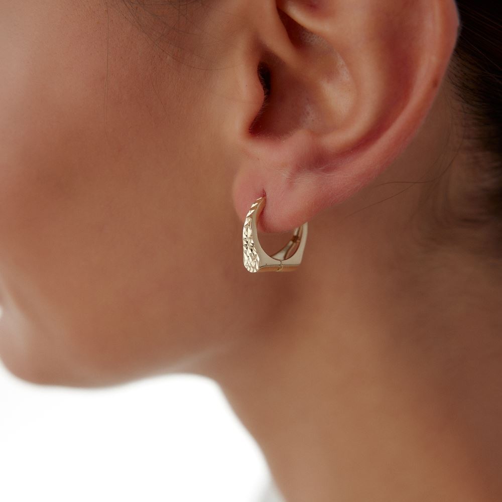 Yüzük Tasarım Kalemli Küpe