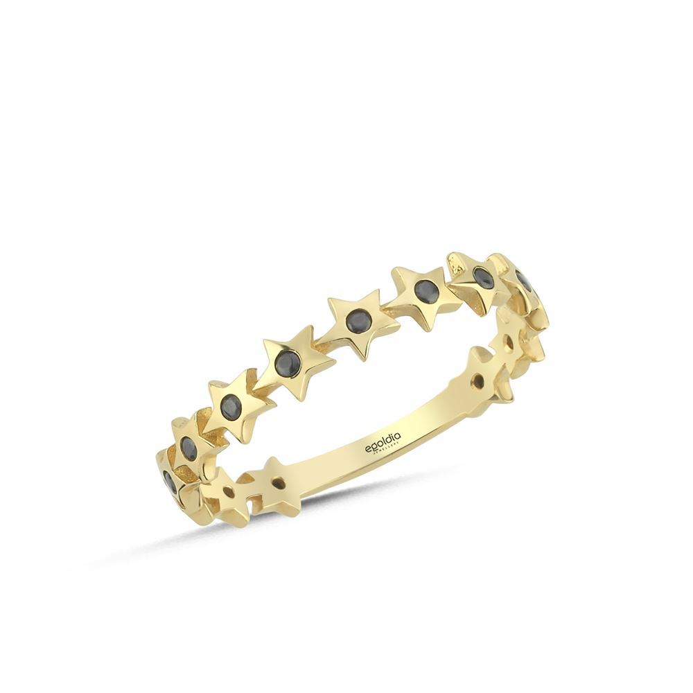 Yıldız Taşlı Yüzük