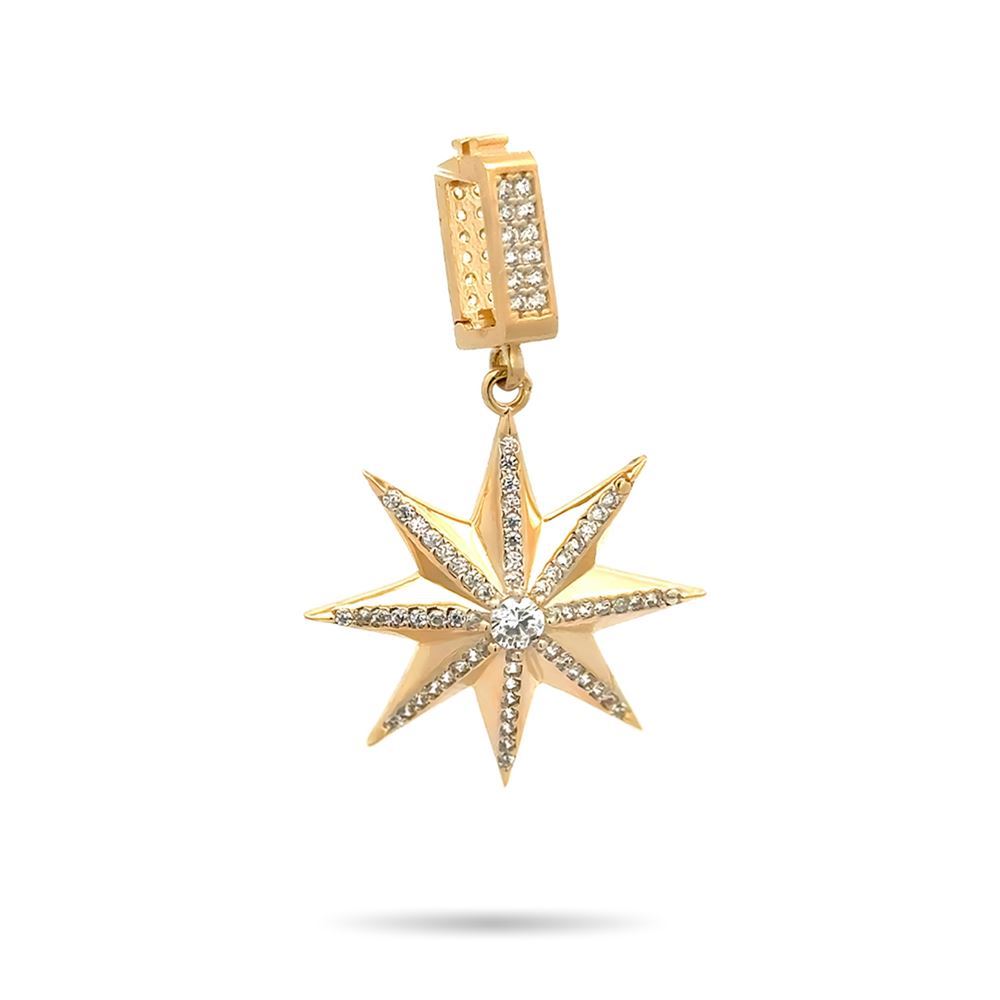 Yıldız Taşlı Kolye Ucu