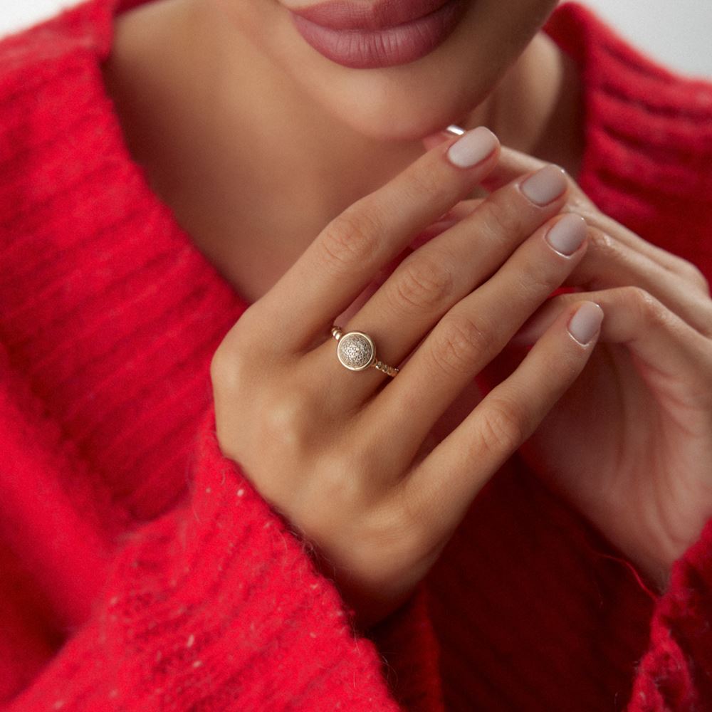 Burma Oval Taşlı Yüzük