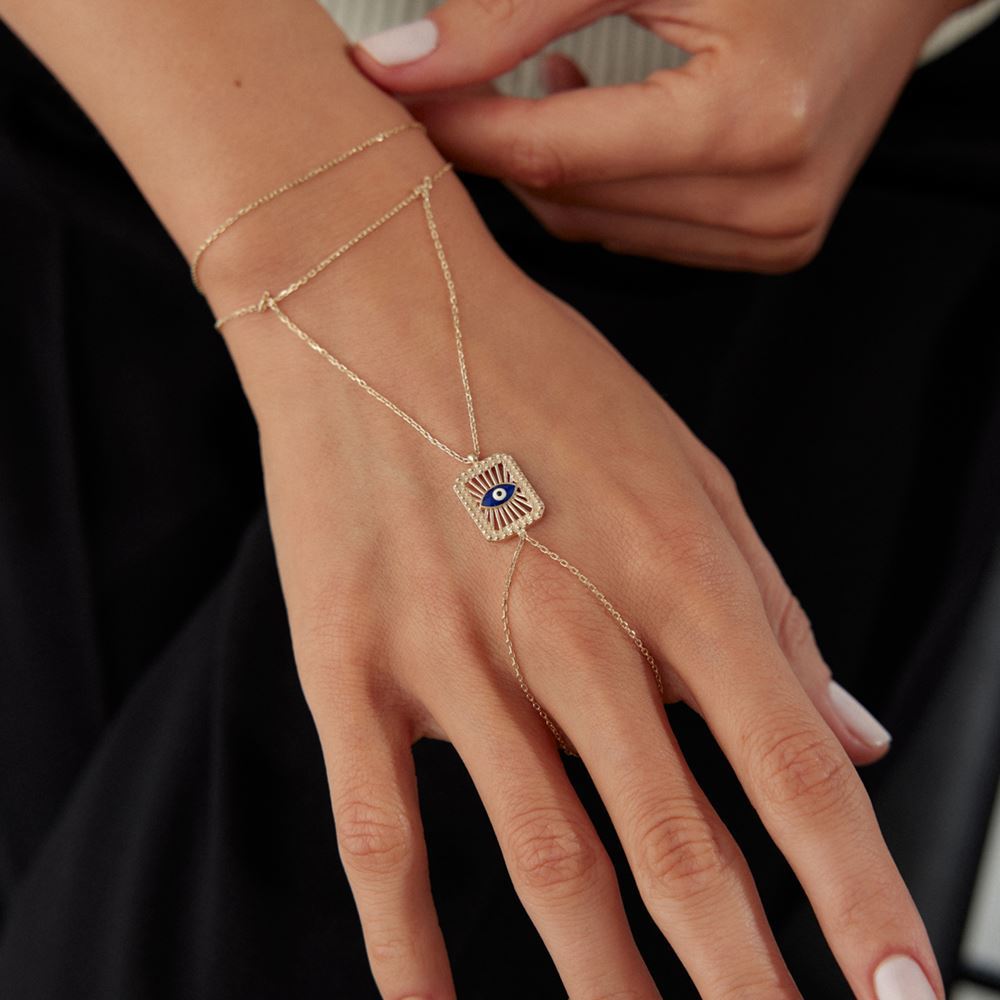 Nazar Kalemli Plaka Tasarım Şahmeran