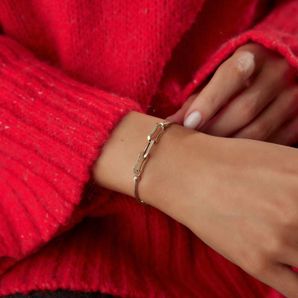 İtalyan Zincir Dorika Bileklik