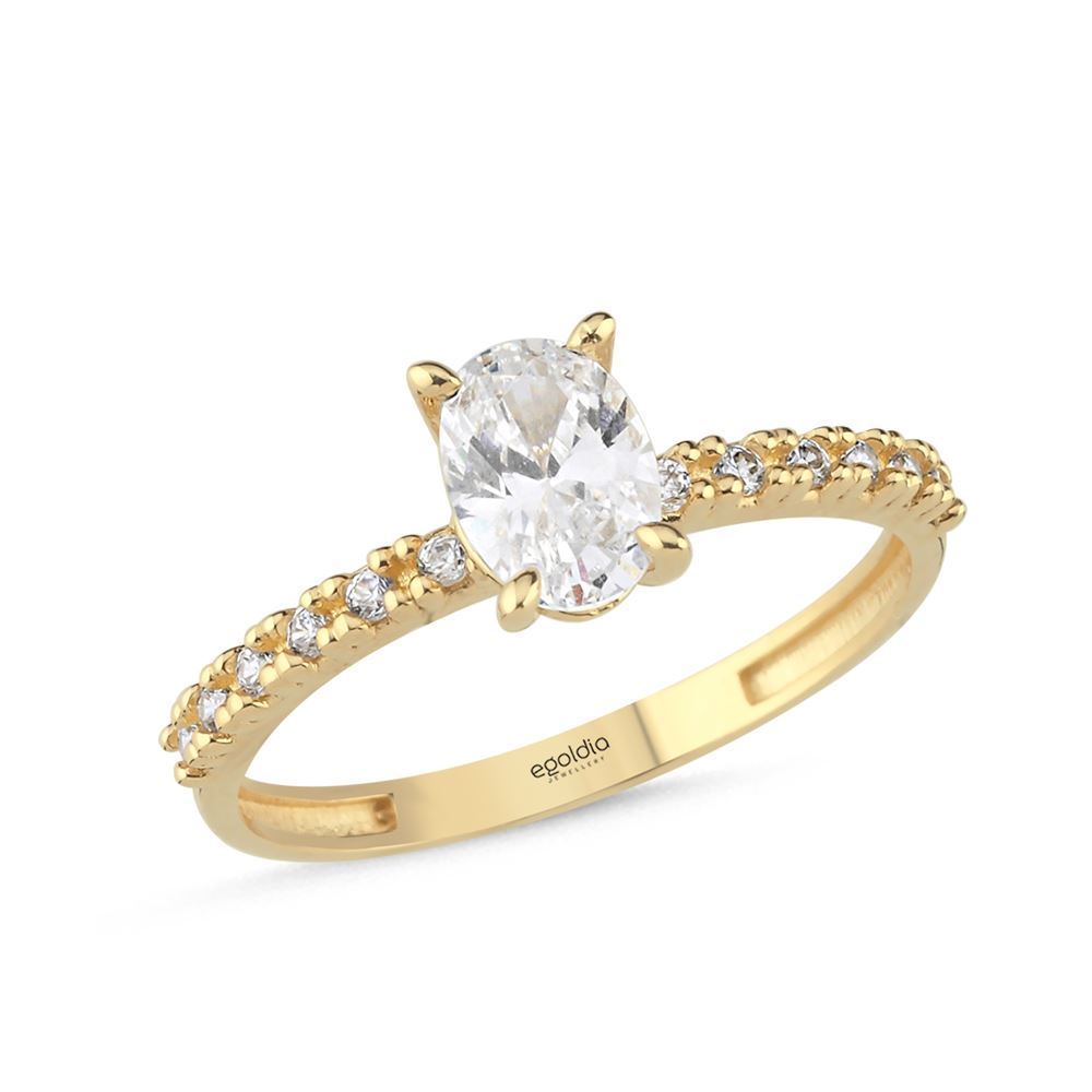 Damla Taşlı Fantazi Yüzük