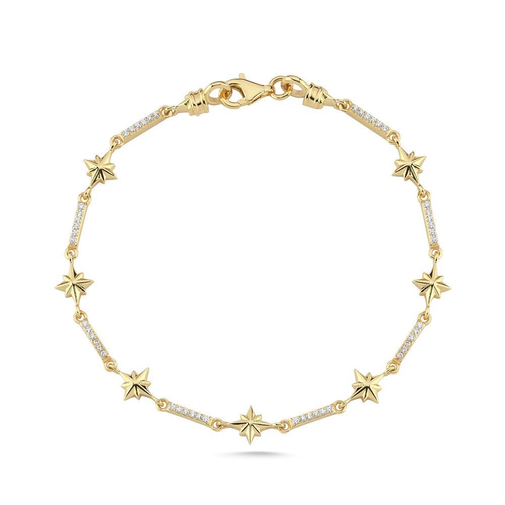 Kutup Yıldız Taşlı Bileklik