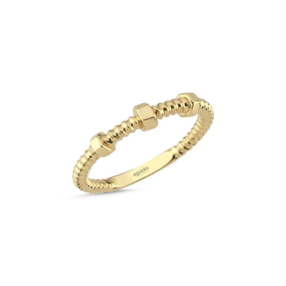 Somun Vida Burgu Tasarım Yüzük