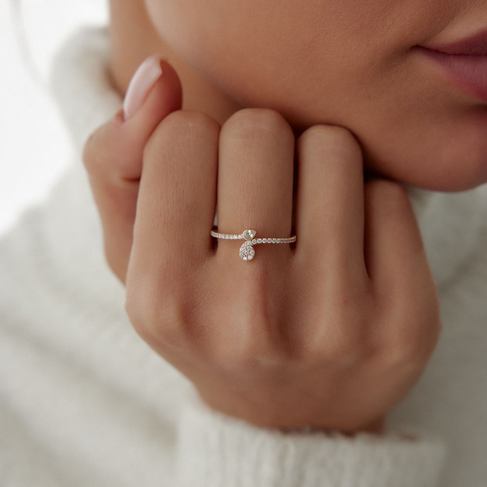 Damla Taş Tasarım Yüzük