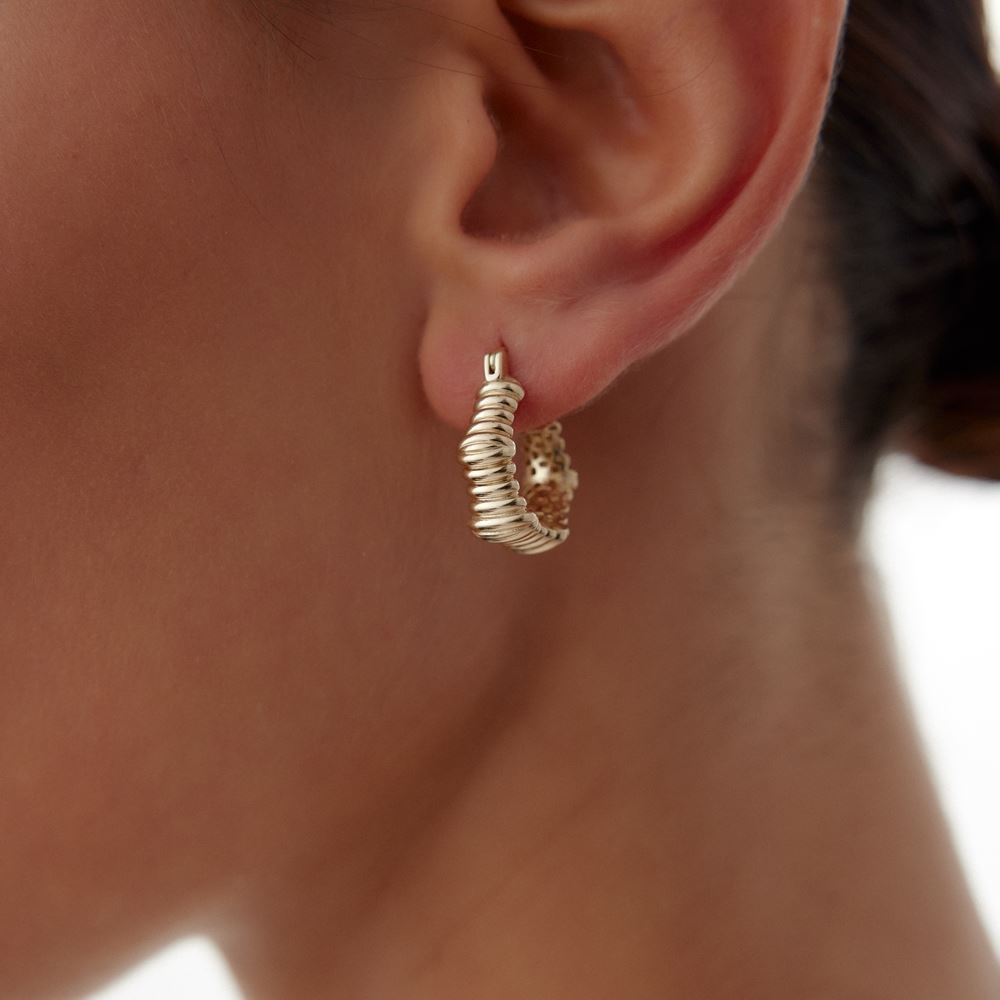 Çizgi Tasarım Küpe