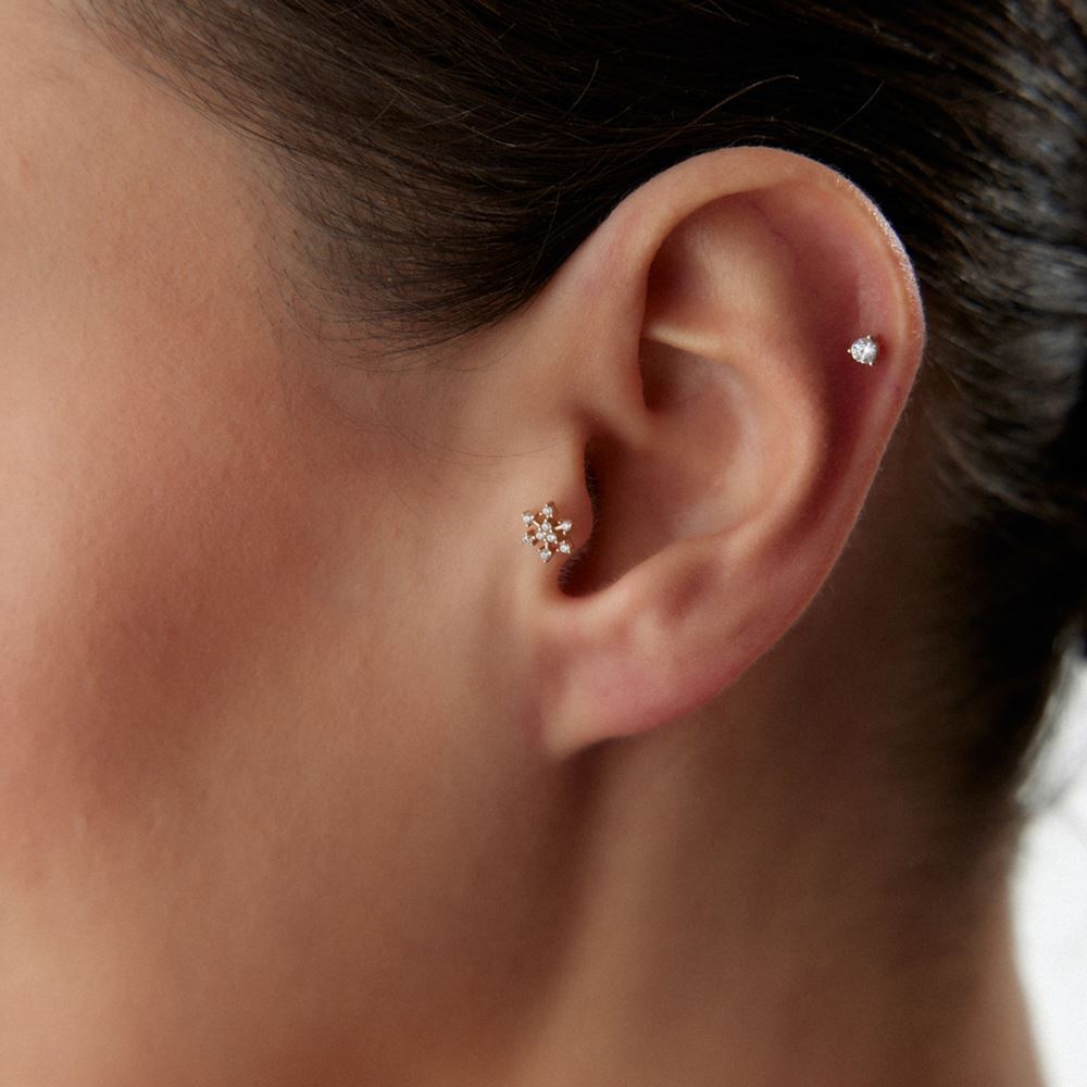 Kar Tanesi Piercing