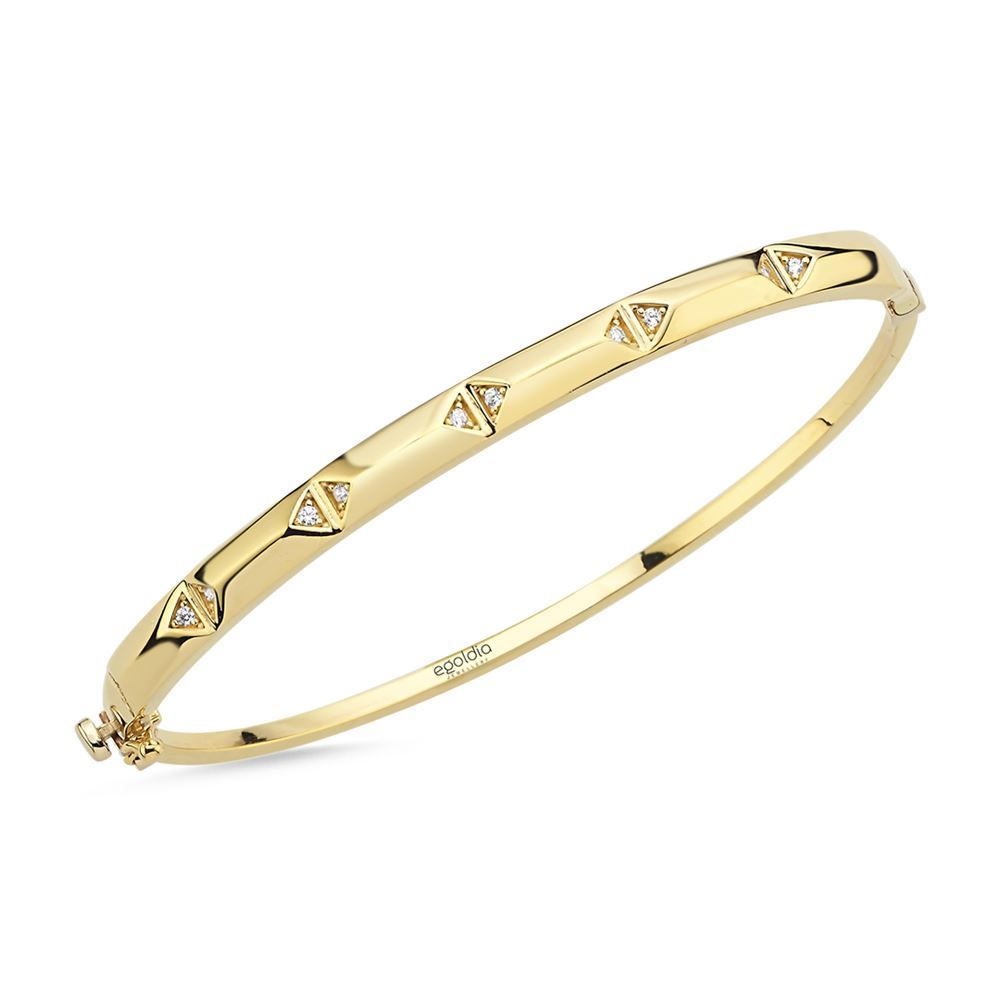 Taşlı Tasarım Kelepçe