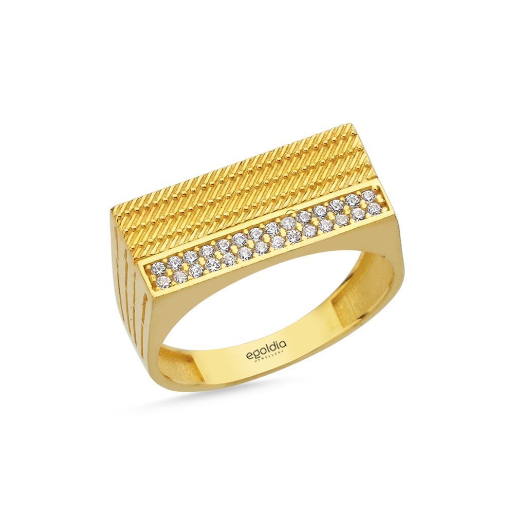 Geometrik Tasarım Taşlı Kalze