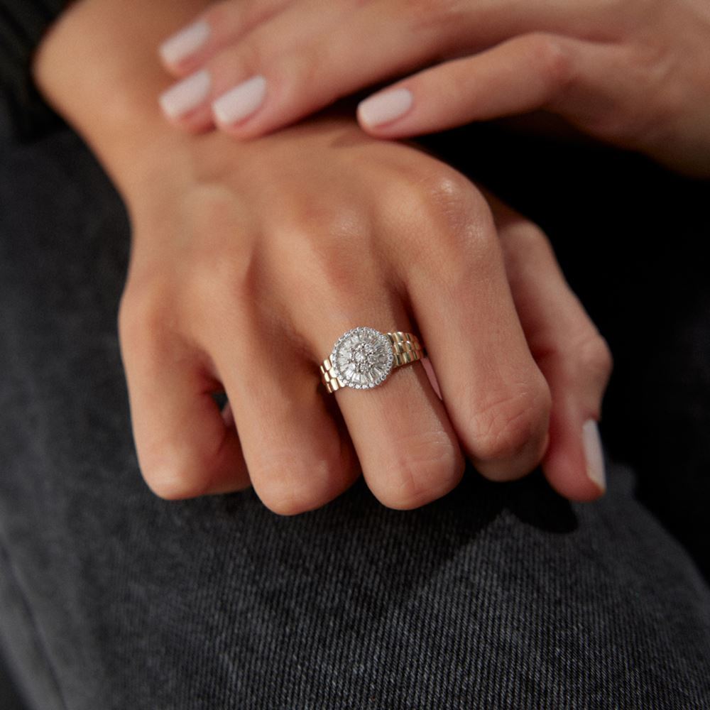 Tasarım Taşlı Yüzük