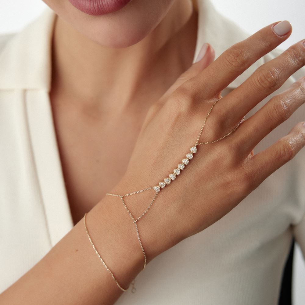 Kalp Damla Taşlı Şahmeran