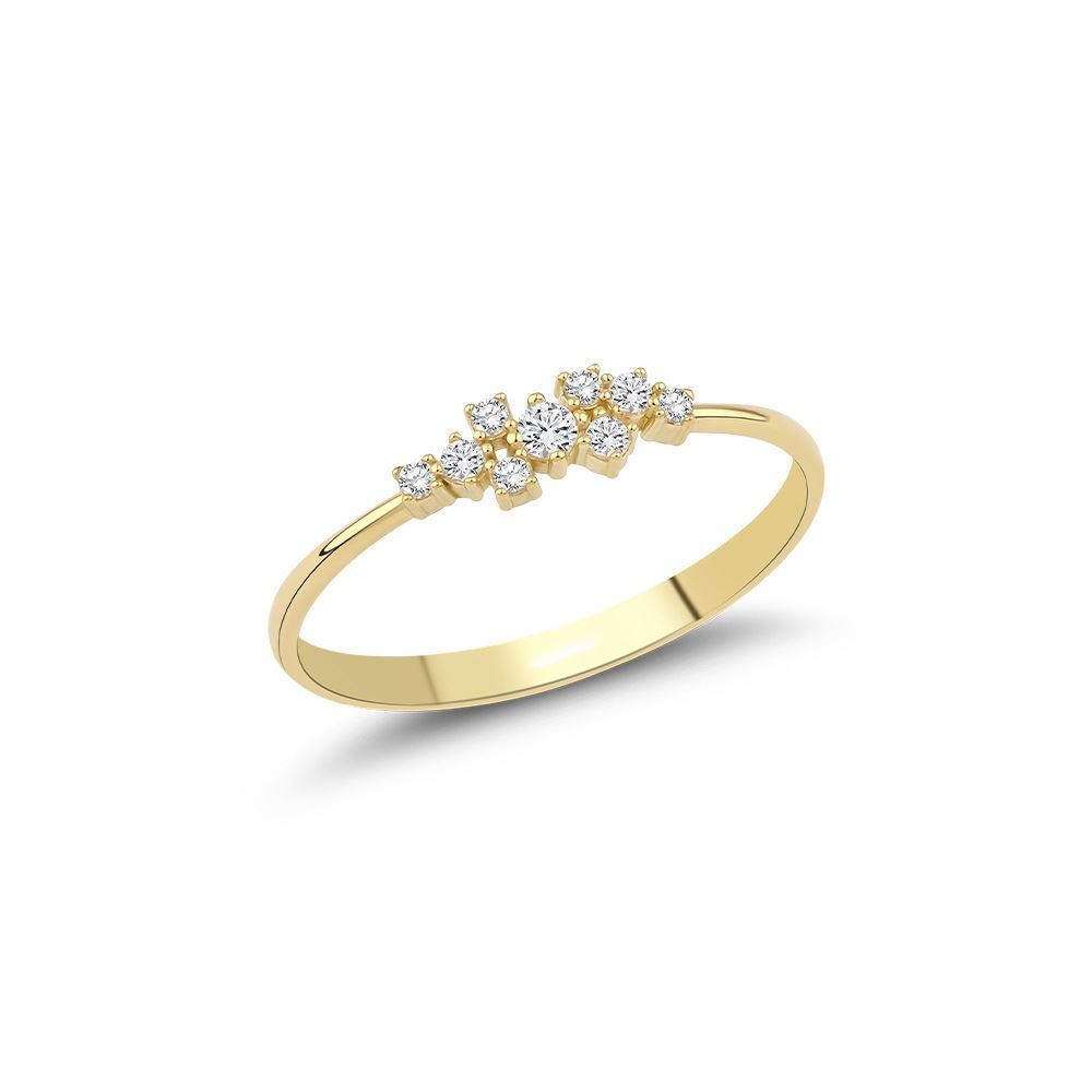 Oval Taşlı Yüzük