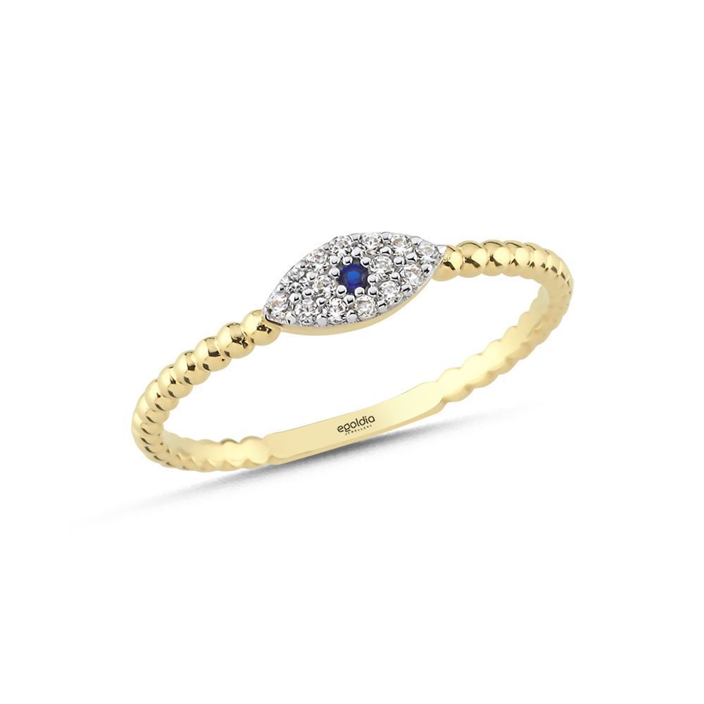 Göz Taşlı Yüzük