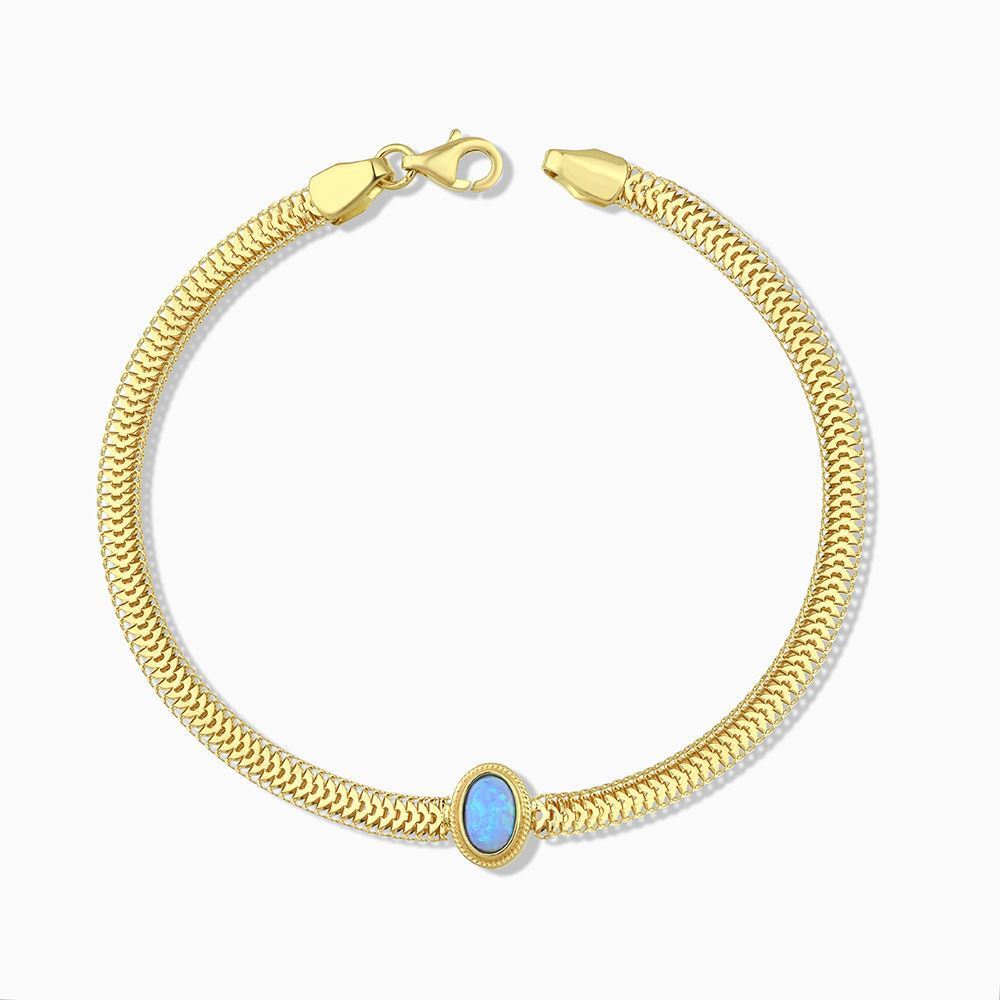 Opal Taşlı Bileklik